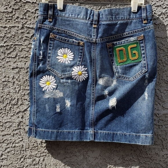 DOLCE‎ GABBANA JEAN SKIRTS - Picture 4 of 8
